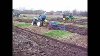 Horticultural Ploughing Crawley 75 John Deere L [upl. by Pitarys]