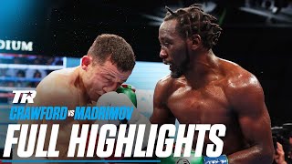 Terence Crawford Conquers Madrimov in LA  FULL HIGHLIGHTS [upl. by Inalan]