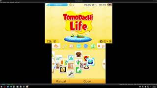 3DS Home Screen With Setup Citra citra emulator 3ds [upl. by Candie988]