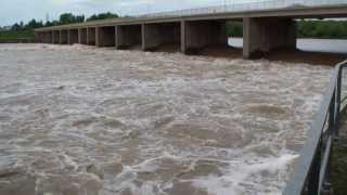 Hochwasser 2013  Mulde bei Friedersdorf [upl. by Nylrad]