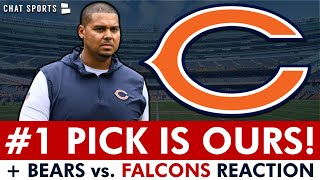 BREAKING Chicago Bears Land 1 Pick In 2024 NFL Draft With Panthers Loss  BearsFalcons Reaction [upl. by Burroughs]