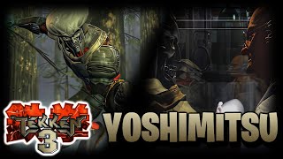 TEKKEN 3 PS1 Playthrough Yoshimitsu Arcade Mode  Full Gameplay [upl. by Anaej]