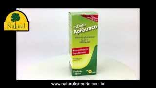 Xarope sem açucar Edulito ApiGuaco Apis Flora Brocodilatador Expectorante 150ml [upl. by Noissap]