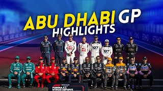 ABU DHABI GP highlights  F1 behind the scenes [upl. by Melise]