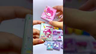 Sổ tay mini sanrio kuromi mymelody kèm sticker dễ thương [upl. by Etnaihc]