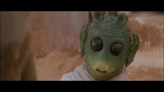 Deleted scene Young Greedo  Star Wars Ep I [upl. by Naeruat]