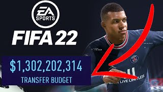 FIFA 22 Career Mode Money GLITCH MORE Than 1 Billion [upl. by Hogan]