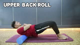 UPPER BACK ROLL EXERCISE [upl. by Dhu669]