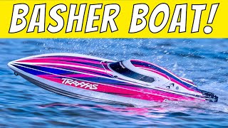 NEW Traxxas Disruptor Is An RC Lake BASHING Boat [upl. by Nadean219]