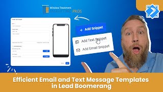 Save Time with Email amp SMS Templates  StepbyStep Guide using Lead Boomerang [upl. by Bogey]