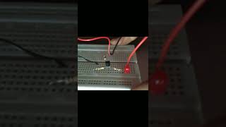 To apply Emitter biasing technique on BC547 transistor on Breadboard  Biasing Techniques [upl. by Ellynn576]