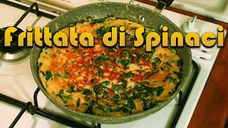 FRITTATA DI SPINACI facile veloce e molto buona [upl. by Samtsirhc907]