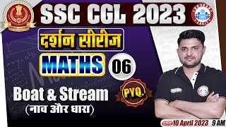 SSC CGL 2023  SSC CGL Math Previous Year Questions  Boat amp Stream  SSC CGL Maths Questions [upl. by Darcy]