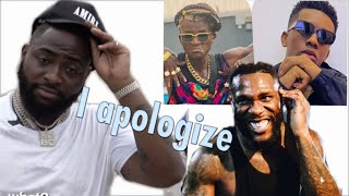 Davido Finally Apologized to Burna Boy  Small Doctor VS Portable [upl. by Fern862]