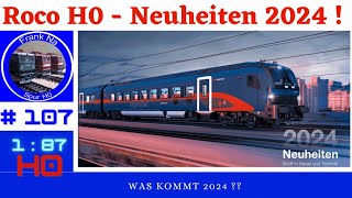 Roco Neuheiten 2024  H0 Katalog [upl. by Itnavart]