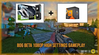 COD BO6 BETA 1080p HIGH SETTINGS  Ryzen 7800x3d  RTX 4070 SUPER  240hz monitor 1080p [upl. by Eimmak334]