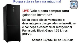 Live Geladeira invertida vale a pena [upl. by Aivan]