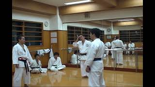 Kumite in IKO Goju Ryu Honbu Dojo in Tokyo 2010 part 4 [upl. by Paulette]