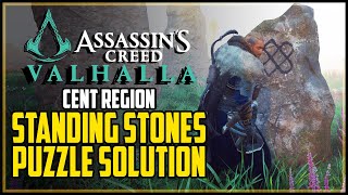 Medeuuage Megaliths Standing Stones Puzzle Assassins Creed Valhalla Cent Standing Stones [upl. by Nyletac200]