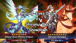 YuGiOh Master Duel  Galaxy Eyes Deck Vs Shiranui Deck Showdown [upl. by Maillliw]