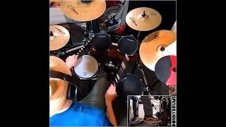 BONHAM CROSSOVER TRIPLETS LESSON drums drumlessons drumvideo [upl. by Wolfson]