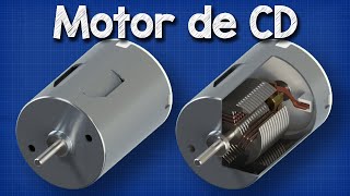 ¿Cómo funciona un motor eléctrico  Motor de CD Explicado [upl. by Pacian169]