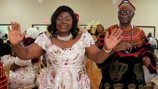 Cameroonian Wedding  Presley amp Kingsley Full Wedding Reception Video [upl. by Daitzman]