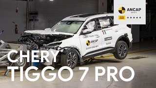 ANCAP safety amp crash testing a Chery Tiggo 7 Pro [upl. by Acker]