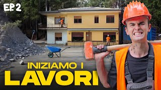 INIZIANO I LAVORI 👷🏻‍♂️ Pinningum EP2  Duri Lavori [upl. by Barlow950]