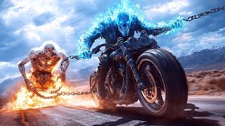 معركة قوية بين الشيطان و جوست رايدر بعد ما حصل علي قوة خارقه جديده  ملخص ثنائية فيلم Ghost Rider [upl. by Onnem]