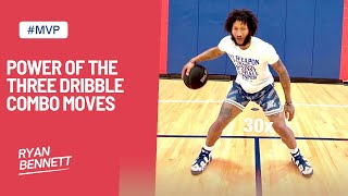 Better Handles Using Three Dribble Moves [upl. by Ostraw]