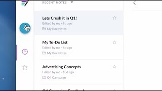 Box Notes  Realtime online notetaking for teams [upl. by Esinwahs]