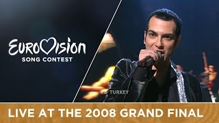 Mor ve Ötesi  Deli  Türkiye 🇹🇷  Grand Final  Eurovision 2008 [upl. by Nanoc]