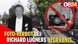 FotoVerbot bei Richard Lugners Begräbnis [upl. by Brittani]