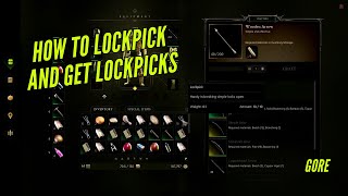 How to LockpickGet Lockpicks  Robin Hood Sherwood Builders [upl. by Dorcas]