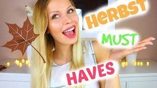 Meine Herbst Must Haves [upl. by Eillek424]