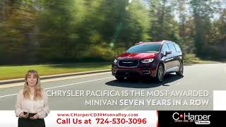 Why the 2024 Chrysler Pacifica is Perfect for Your Family  C Harper CDJR MonValley [upl. by Mary]