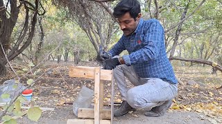 Ultimate DIY Wooden Toolbox Build with Minimal Cost and Basic Tools in Rural Areas [upl. by Ydnew]