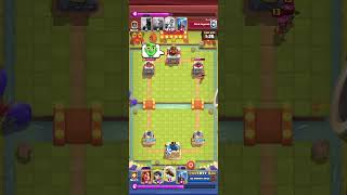 IDIOT EMOTER GETS PUT DOWN 💀 fyp clashroyale clashofclans supercell clashroyalememes [upl. by Sinnej]