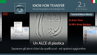 23 Un ALCE di plastica  Separare gli aloni chiari da quelli scuri [upl. by Jedediah]