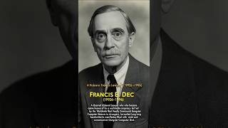 Francis E Dec The Disbarred Lawyer Who Preached Paranoid Conspiracy [upl. by Carena]