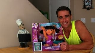 Fantastic Gymnastics Dora Doll Unboxing  Dora The Explorer Toy Reviews  Konas2002 [upl. by Ojeitak]