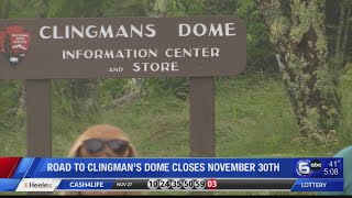 Road to Clingmans Dome closes November 30th [upl. by Henebry]