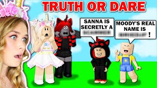 Our KIDS EXPOSED US During Truth Or Dare In Adopt Me Roblox [upl. by Nitsraek]