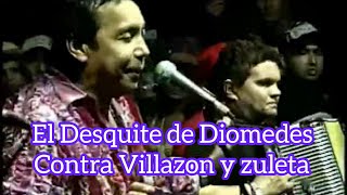 El Desquite Diomedes Diaz contra Ivan Zuleta y Villazon [upl. by Nerad]