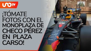 ¡El monoplaza de Checo Pérez regresa a Plaza Carso [upl. by Kennith]