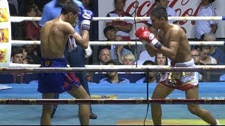 Muay Thai  Sangmanee vs Thaksinlek  Rajadamnern Stadium 7th May 2014 Full Fight [upl. by Arreik]