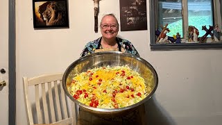 My Mamaw’s mega pea salad recipe [upl. by Dinin]