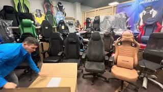 Noblechairs LEGEND TX Fabric 2024  РаспаковкаПроверка кресла стоимостью 70000 в шоуруме RETNE [upl. by Aihc764]