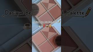 Autumn ready with best warm tone blusher  Dasique Beige Knit Blush Palette makeup beauty kbeauty [upl. by Sternick44]